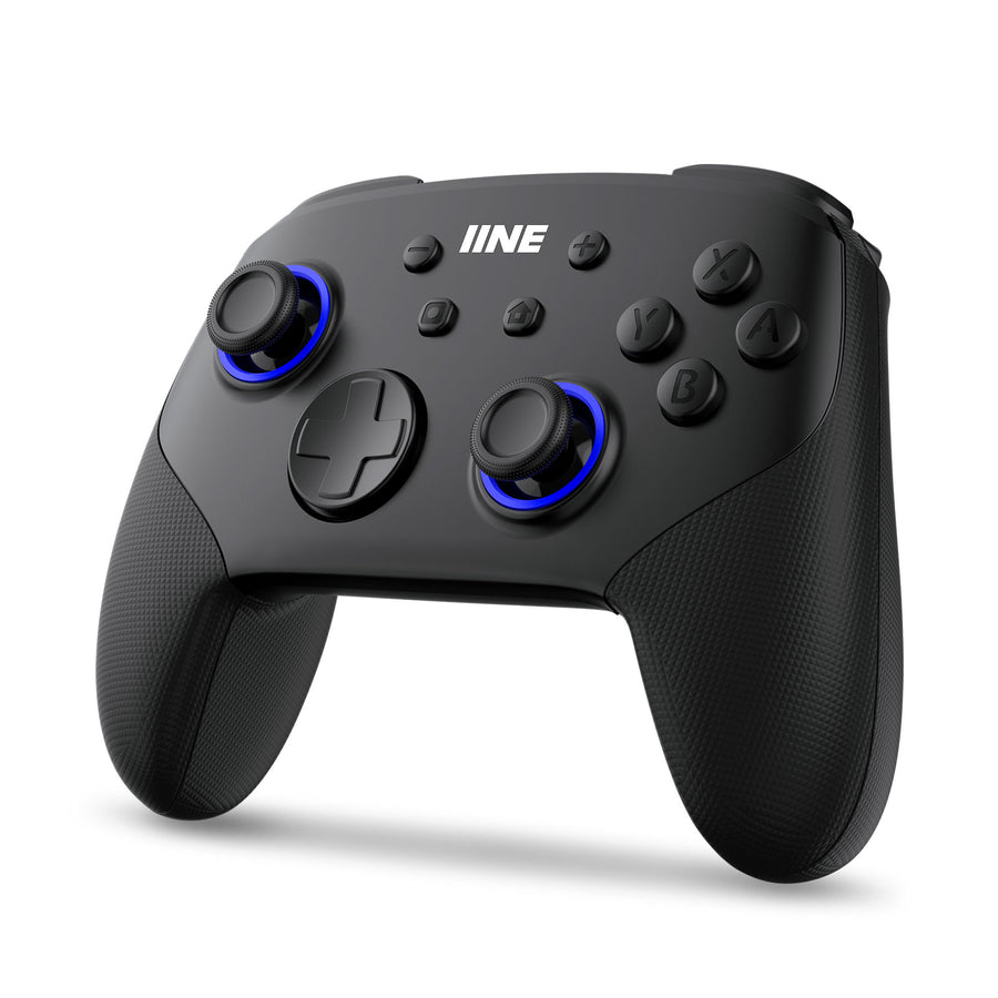 IINE Macro Programming Falcon Black Wireless Controller | DataBlitz