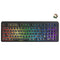 Ajazz AK980 Max RGB Wired 98-Keys Gasket-Mounted Hot-Swappable Mechanical Keyboard (Original Sublimation Spider Web Black) (King of Soldier Magnetic Switch)