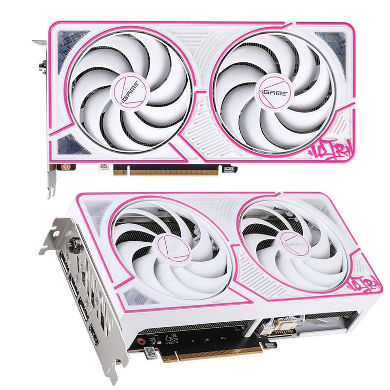 ColorFul iGame GeForce RTX 5050 Ultra W Duo OC 8GB-V GDDR6 Graphics Card