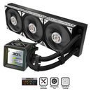 ASRock Steel Legend Dark 360 LCD AIO Liquid Cooler