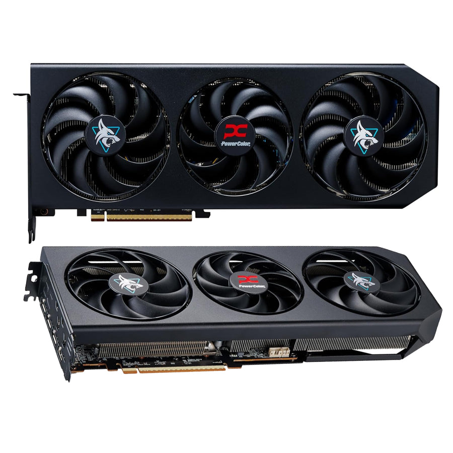 PowerColor Hellhound AMD Radeon RX 9070 GRE 12GB GDDR6 Graphics Card (RX9070GRE 12G-L/OC)