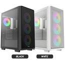 Ocypus Gamma C60 ARGB Mid-Tower Airflow Case with Grilles & ARGB Fans