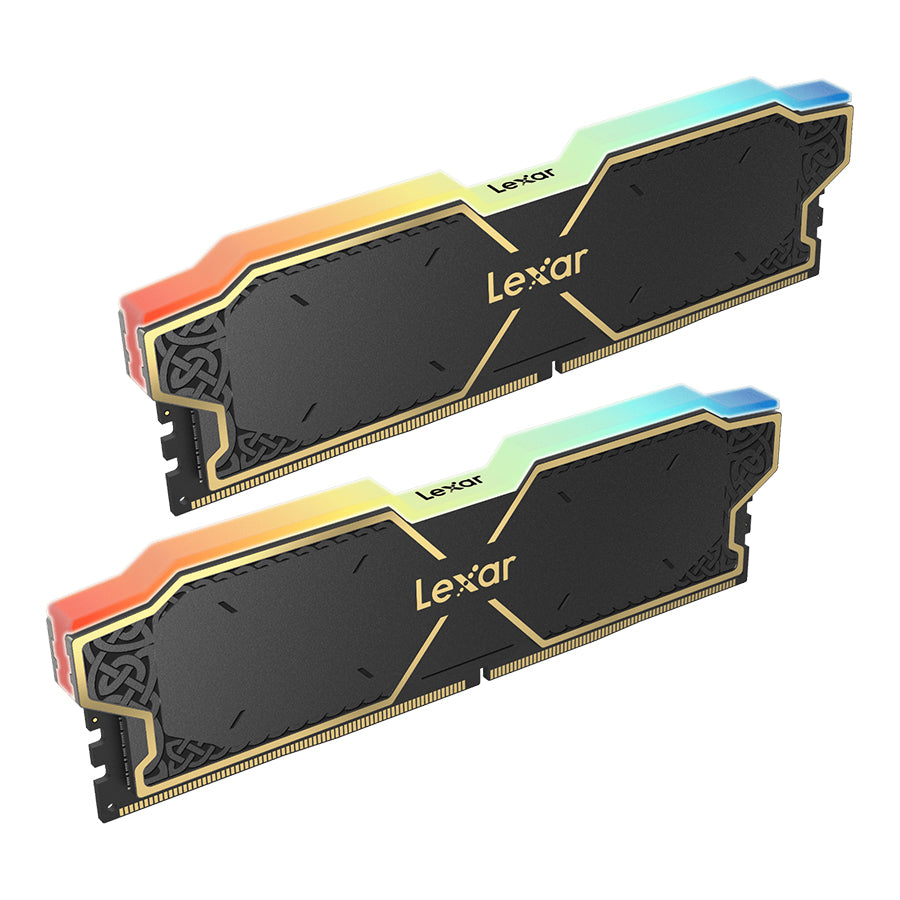 Lexar Thor RGB 32GB Kit (2x16GB) DDR5 6000MT/s CL38 AMD Expo & Intel Xmp 3.0 Gaming Desktop Memory