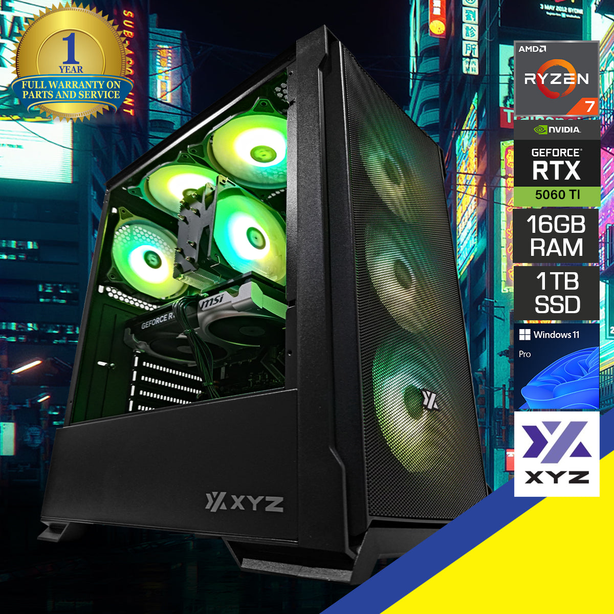 Aurora 300X Black Desktop Gaming PC
