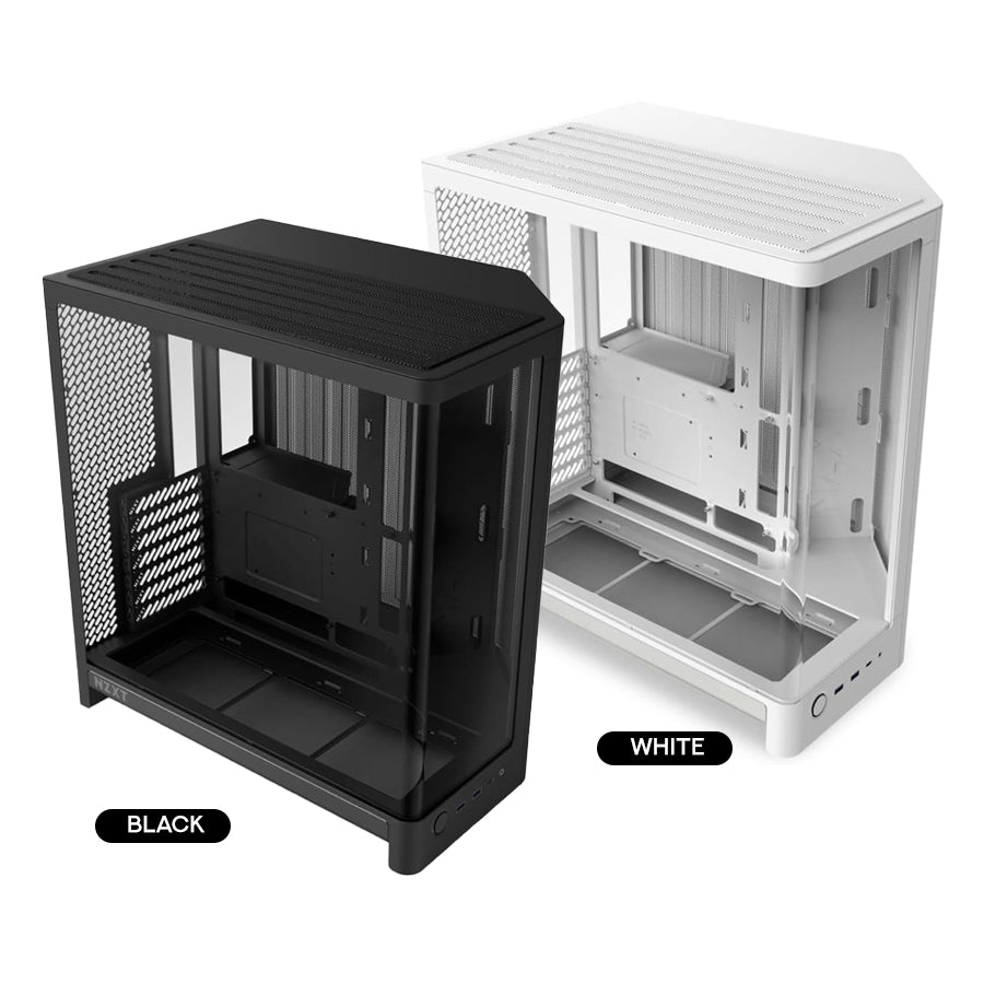 NZXT H6 Flow 2026 Compact Dual-Chamber ATX Mid-Tower Airflow Case
