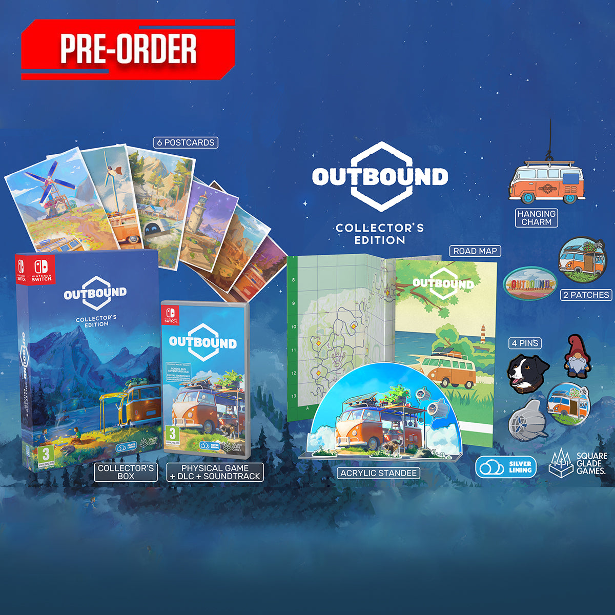 Nintendo Switch Outbound (Full Game Cartridge) Collector Edition