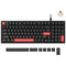 Keychron Lemokey X5 QMK Red Backlight 96% Wired Mechanical Gaming Keyboard 