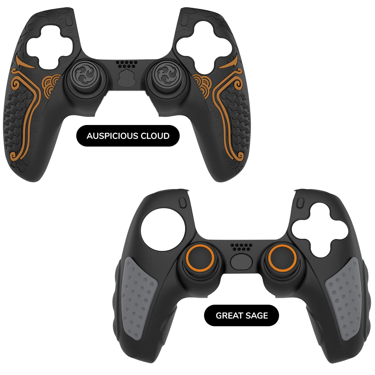 IINE Silicone Protective Case Set for PS5 Controller