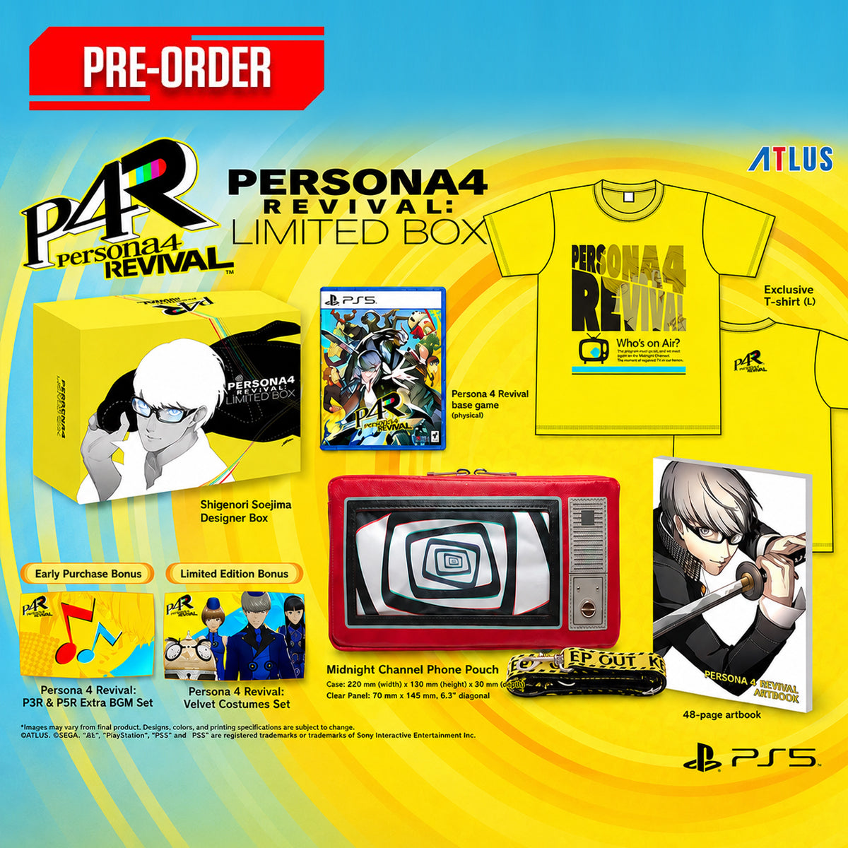 PS5 Persona 4 Revival Limited Box