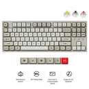 Keychron C1 Pro 8K QMK RGB Hot-Swappable 80% TKL Wired Custom Mechanical Keyboard