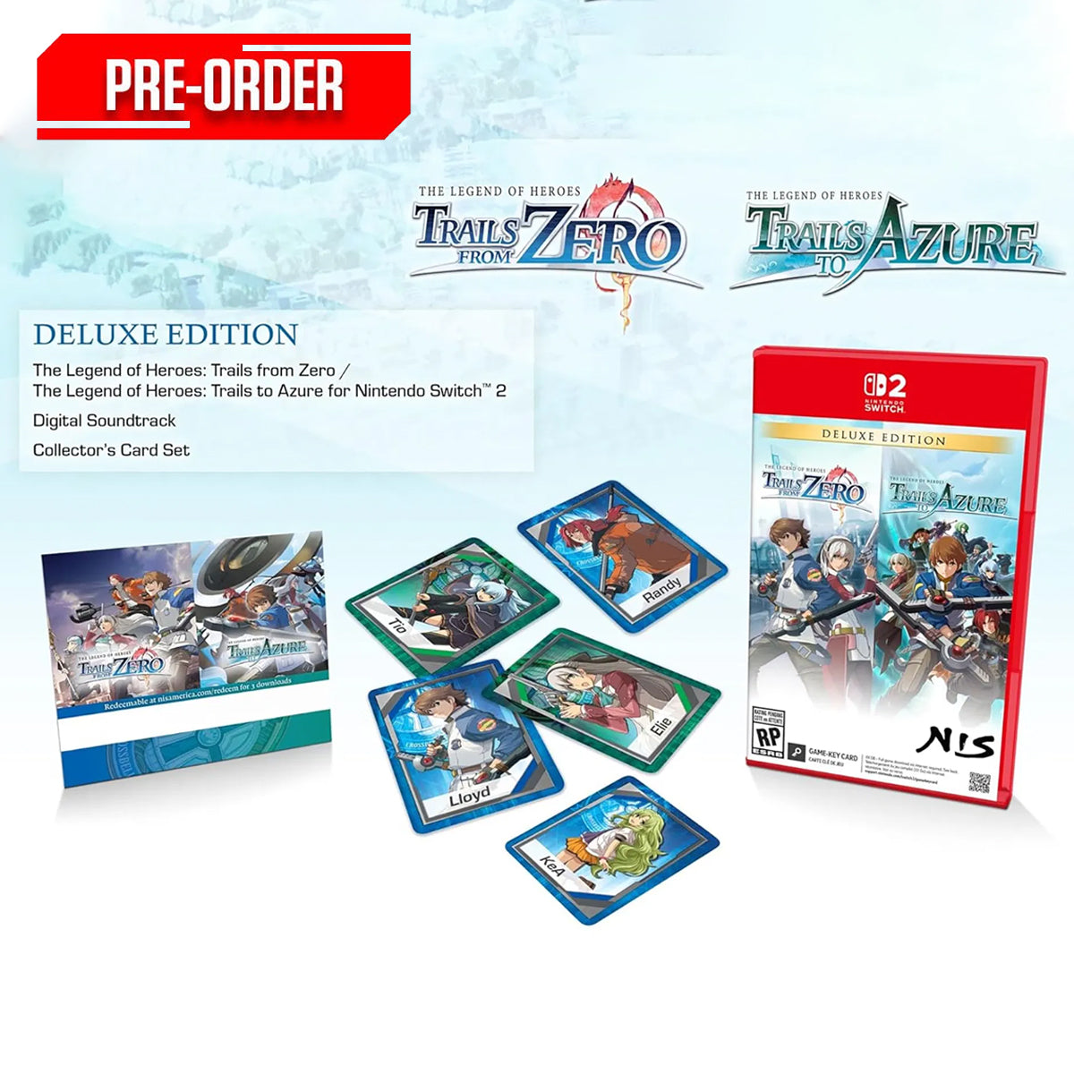 The Legend of Heroes: Trails from Zero / The Legend of Heroes: Trails to Azure - Deluxe Edition
