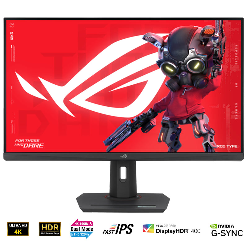 Asus ROG Strix XG32UCG 32" (3840x2160) Dual Mode (4K 160Hz/ FHD 320Hz) 0.3ms Fast IPS USB Type-C Gaming Monitor