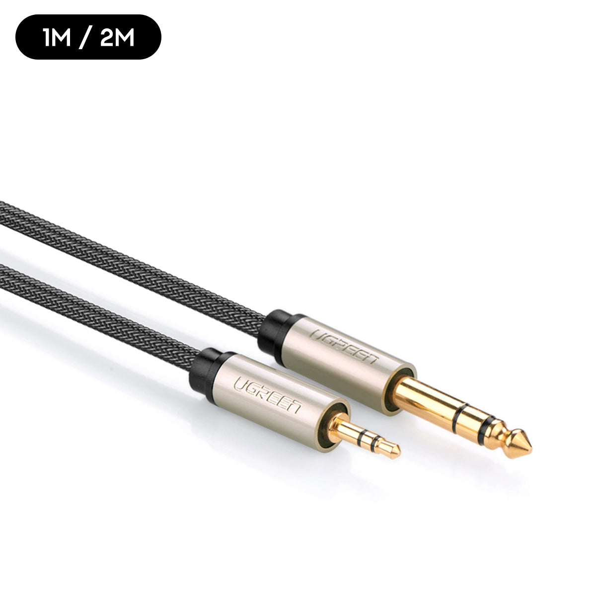 Ugreen 3.5mm Male To 6.35mm TRS Stereo Audio Cable 