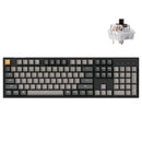 Keychron C2 Pro QMK/VIA White Backlight Full Size Wired Mechanical Keyboard - Black