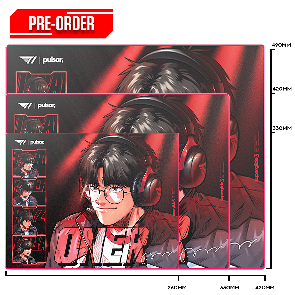 Pulsar Superglide pad 3 T1-IN THE GAME-ONER Type S