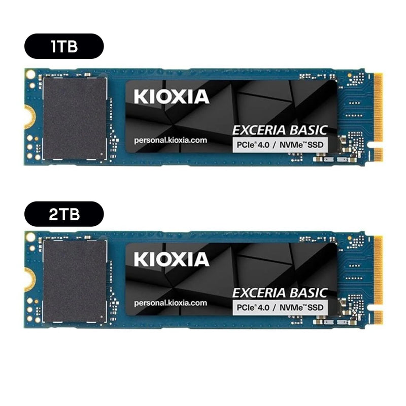 Kioxia Exceria Basic PCIe Gen4 x4 M.2 2280 NVME SSD