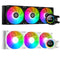 ID-Cooling SL360 XE LCD AIO Liquid CPU Cooler (Black, White)