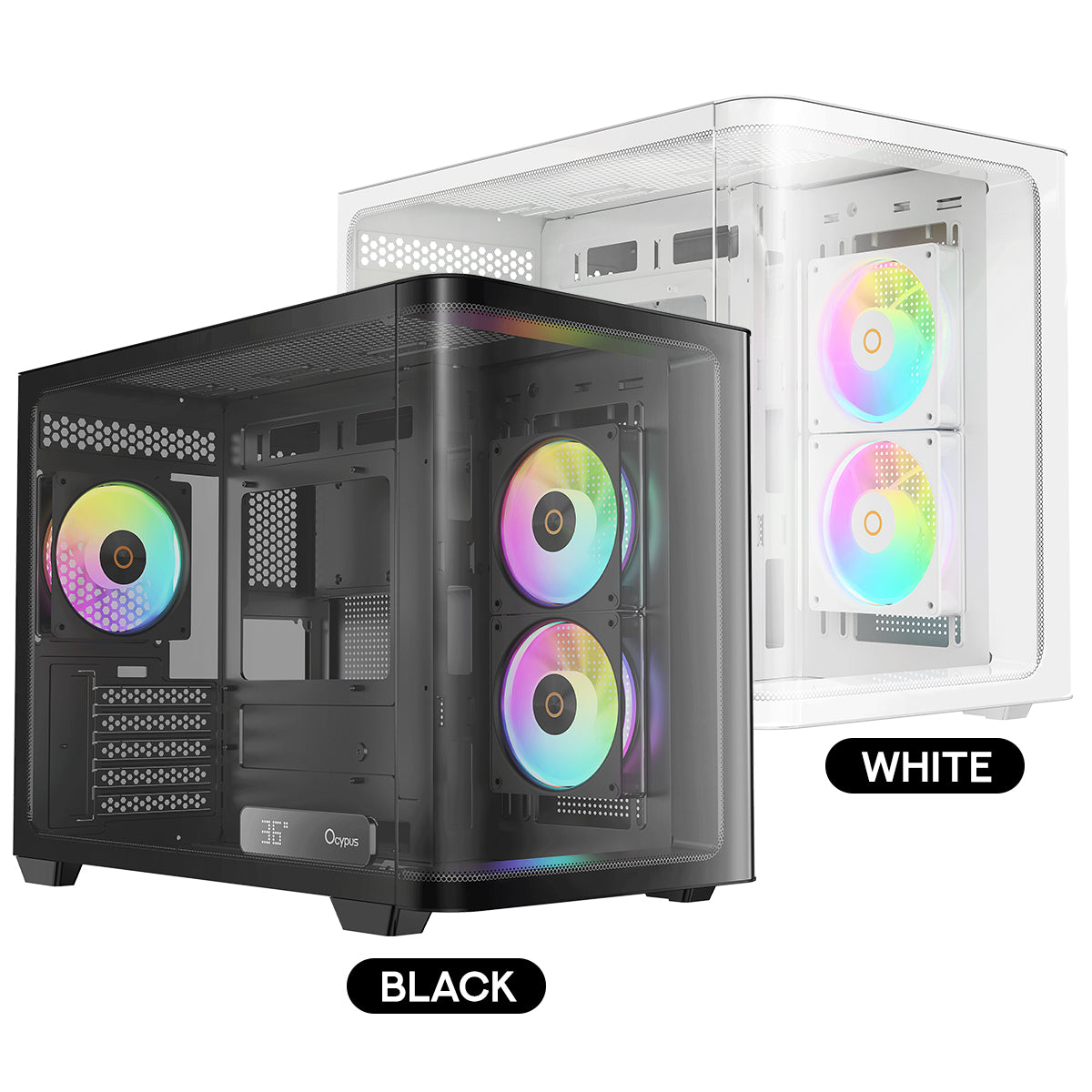 Ocypus Iota C50 Curve ARGB Digital Mini Tower PC Case