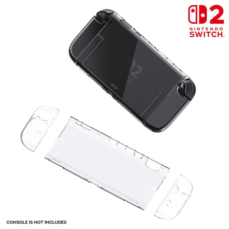 Skull & Co. Split Case for Nintendo Switch 2 (Crystal Clear) (NS2SPT-CL)