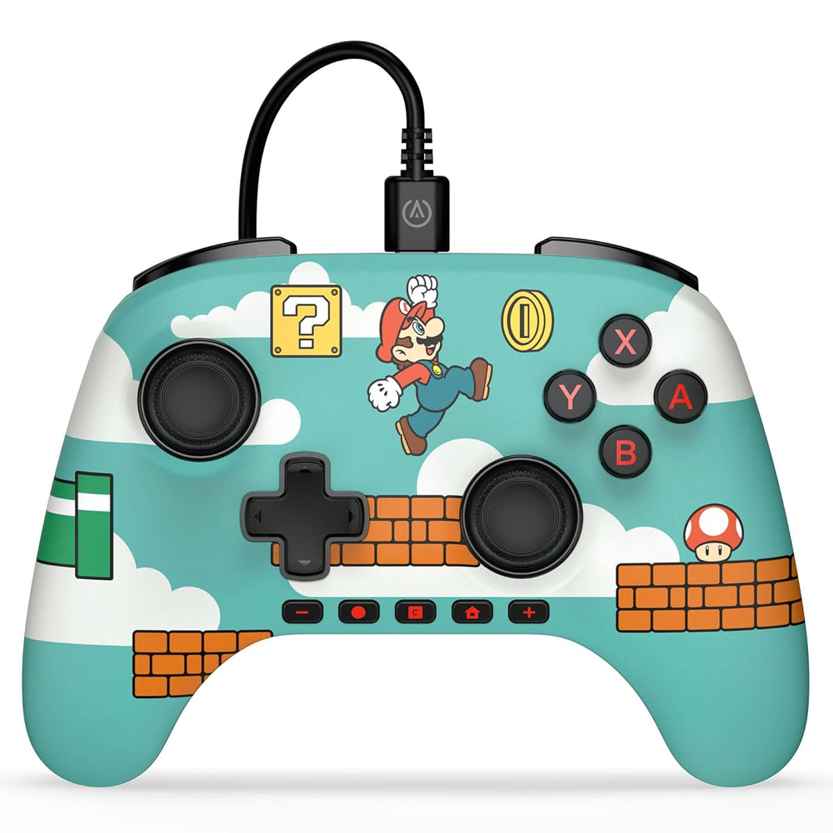PowerA Advantage Wired Controller for Nintendo Switch 2 (Mario Time) (NSGP0527-01)