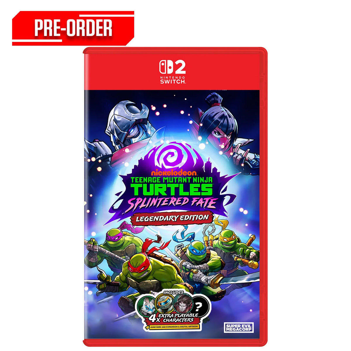 Nintendo Switch 2 Teenage Mutant Ninja Turtles Splintered Fate Legendary Edition