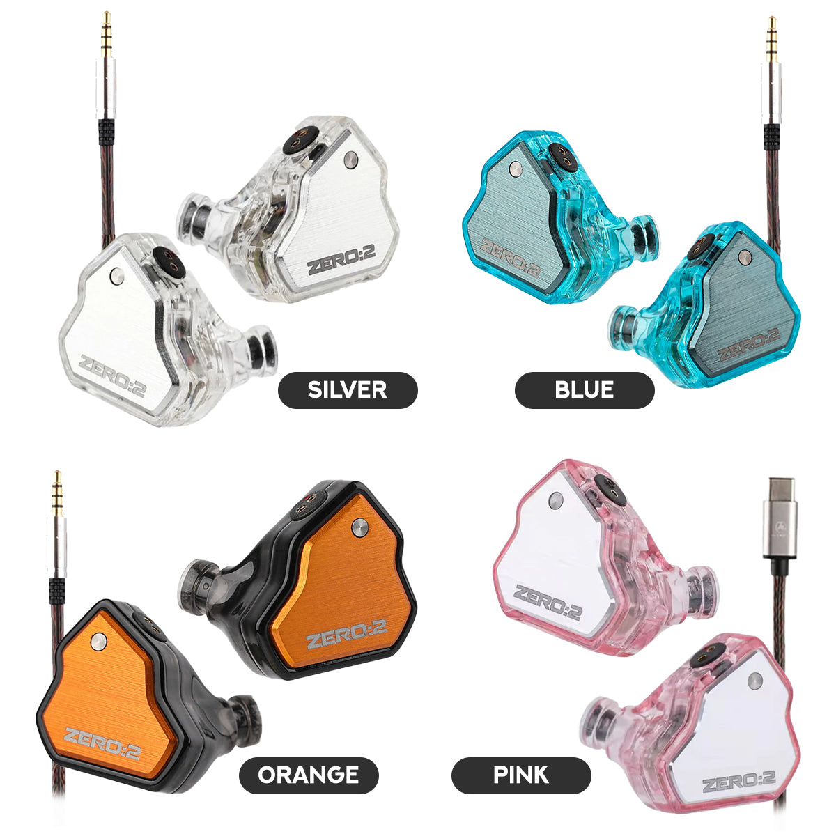 7Hz x Crinacle Zero:2 10mm Dynamic Driver In-Ear Monitor
