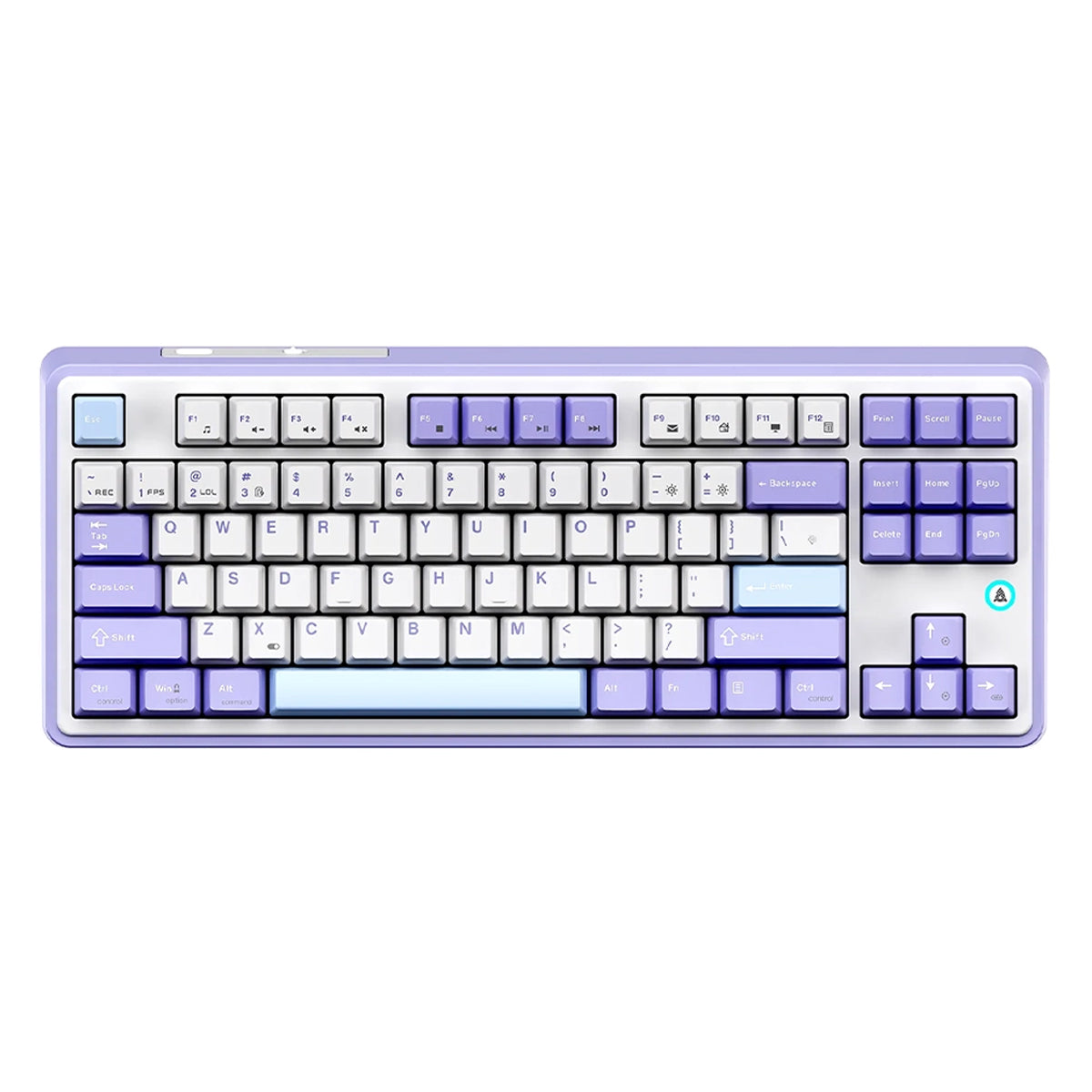 Ajazz AK870 RGB Wired 87-Keys TKL Gasket-mounted Hot Swappable Mechanical Keyboard