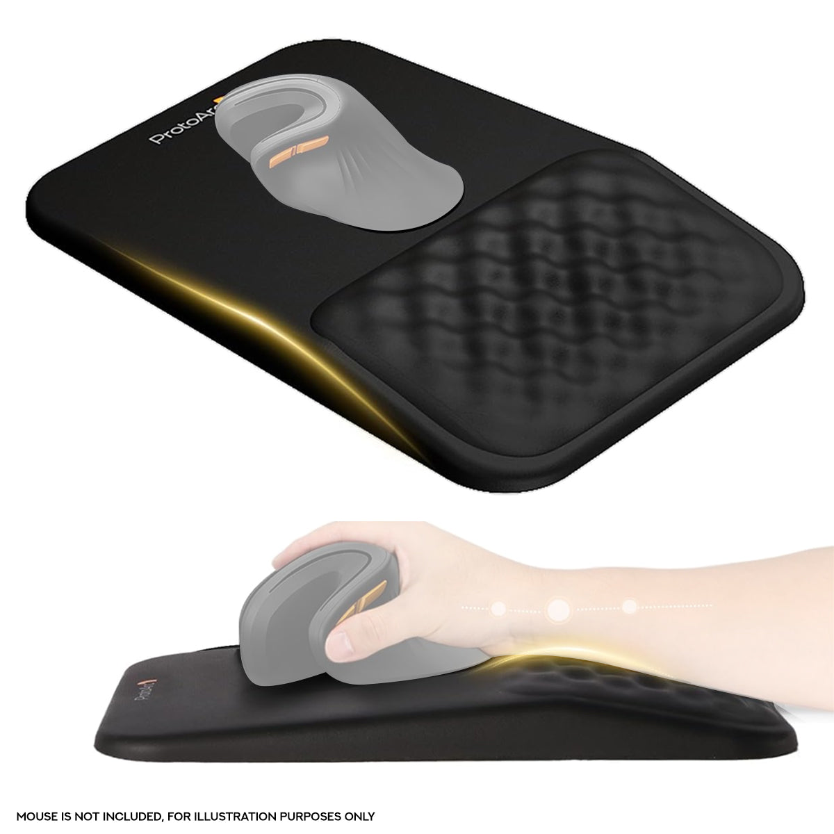 ProtoArc MP50 Ergonomic Mouse Pad with Wrist Rest