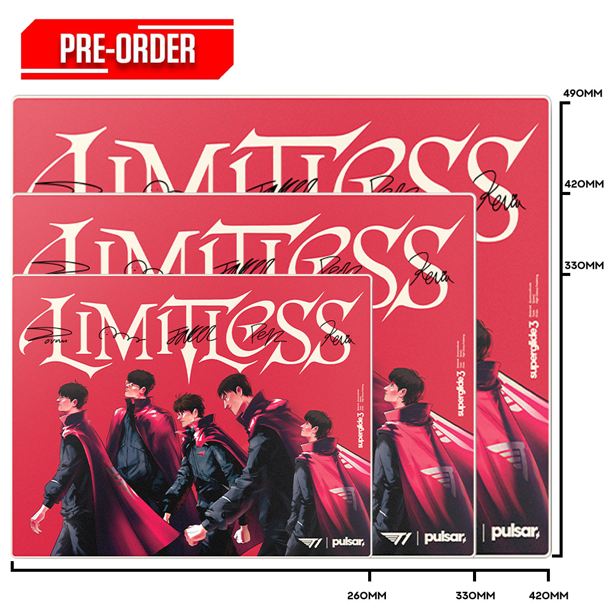Pulsar Superglide pad 3 T1-LIMITLESS Type S