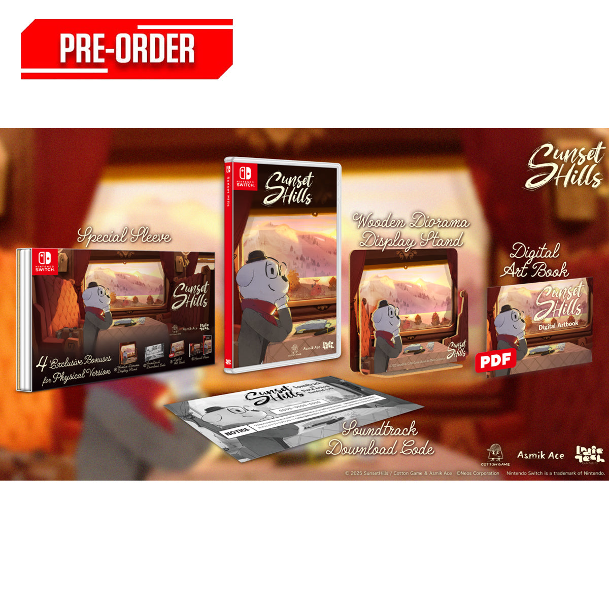 Nintendo Switch Sunset Hills Pre-Order