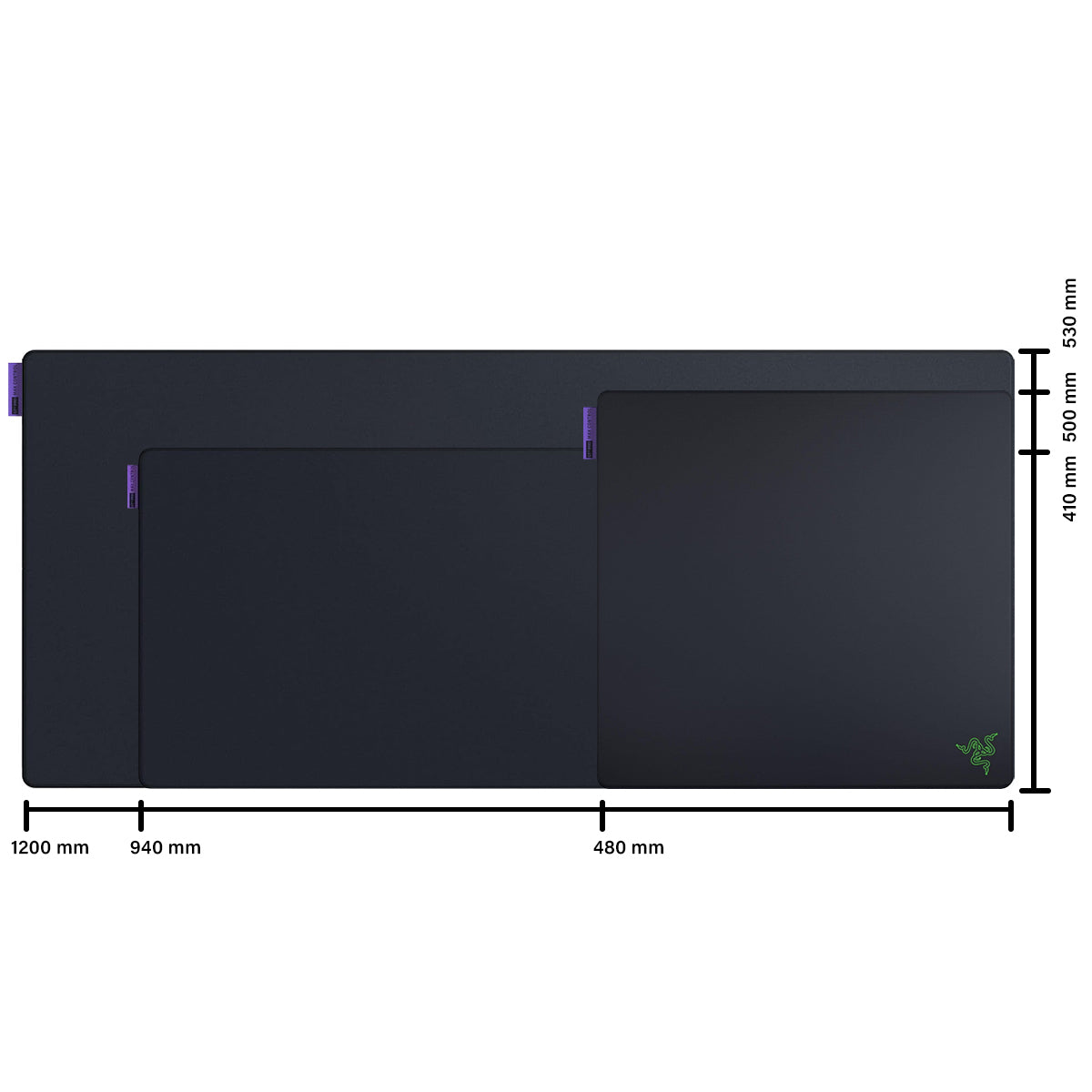 Razer Gigantus V2 Pro Soft Esports Gaming Mouse Mat (Black) (Max Control) (L, XXL, 3XL)