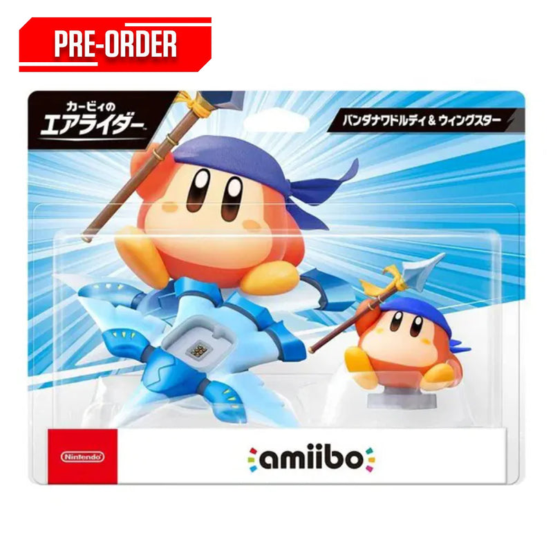 Amiibo - Bandana Waddle Dee & Wing Star (Kirby Air Rider Series)