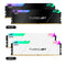AGI TurboJet UD858 RGB 32GB (16GBx2) DDR5 7200MHz CL34 1.4V Gaming Memory Modules (Black, White)