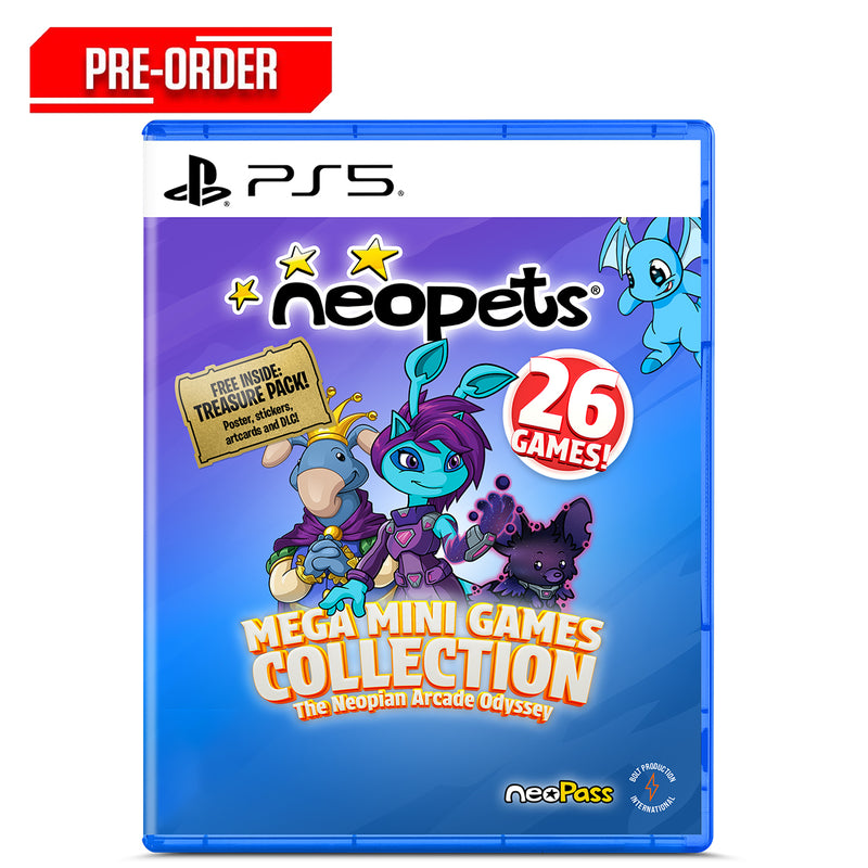 Nintendo Switch Neopets Mega Mini Games Collection Day 1 Editio
