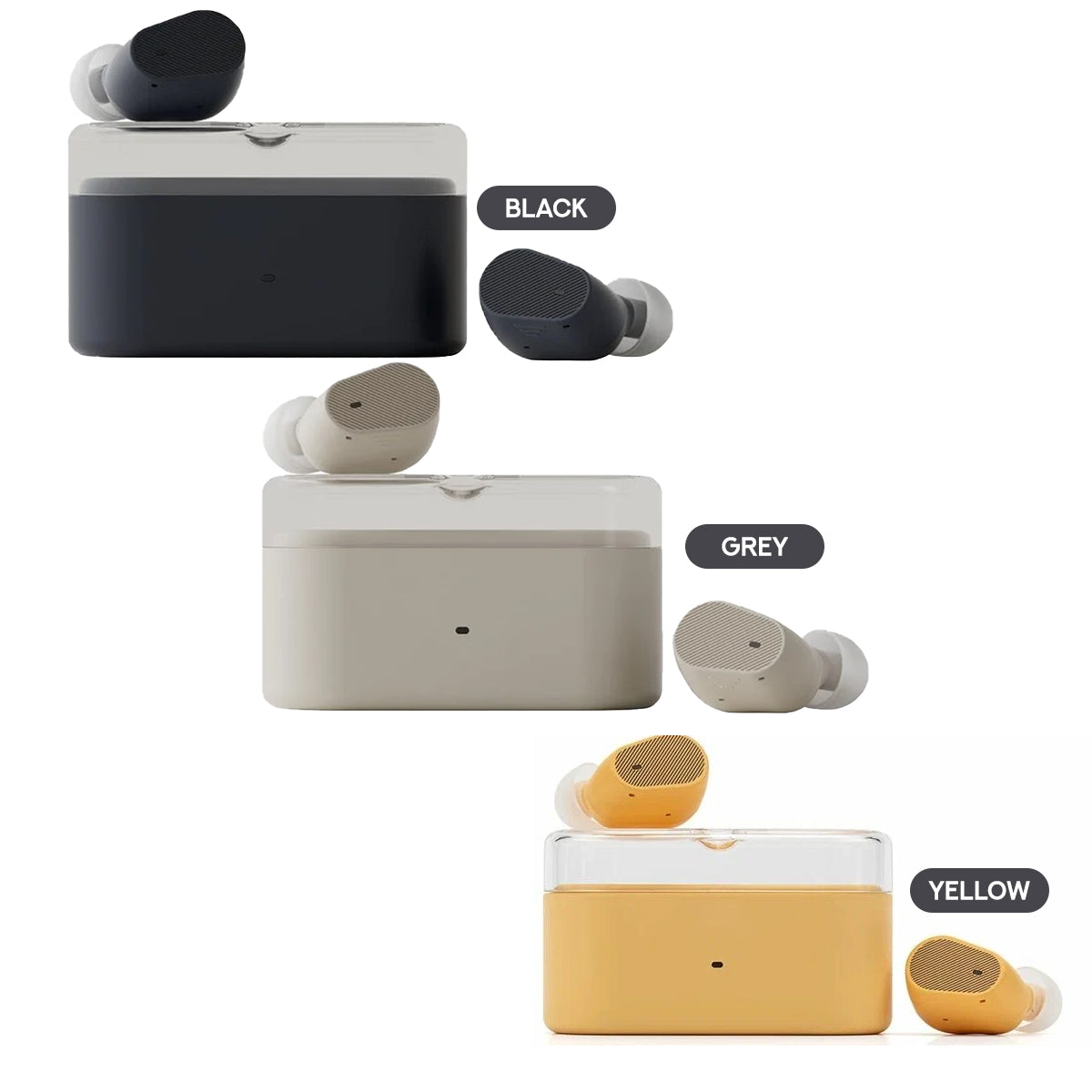 Moondrop Pudding ANC AI ENC True Wireless Hi-Fi LHDC-V 10mm Dynamic Driver Earbuds 