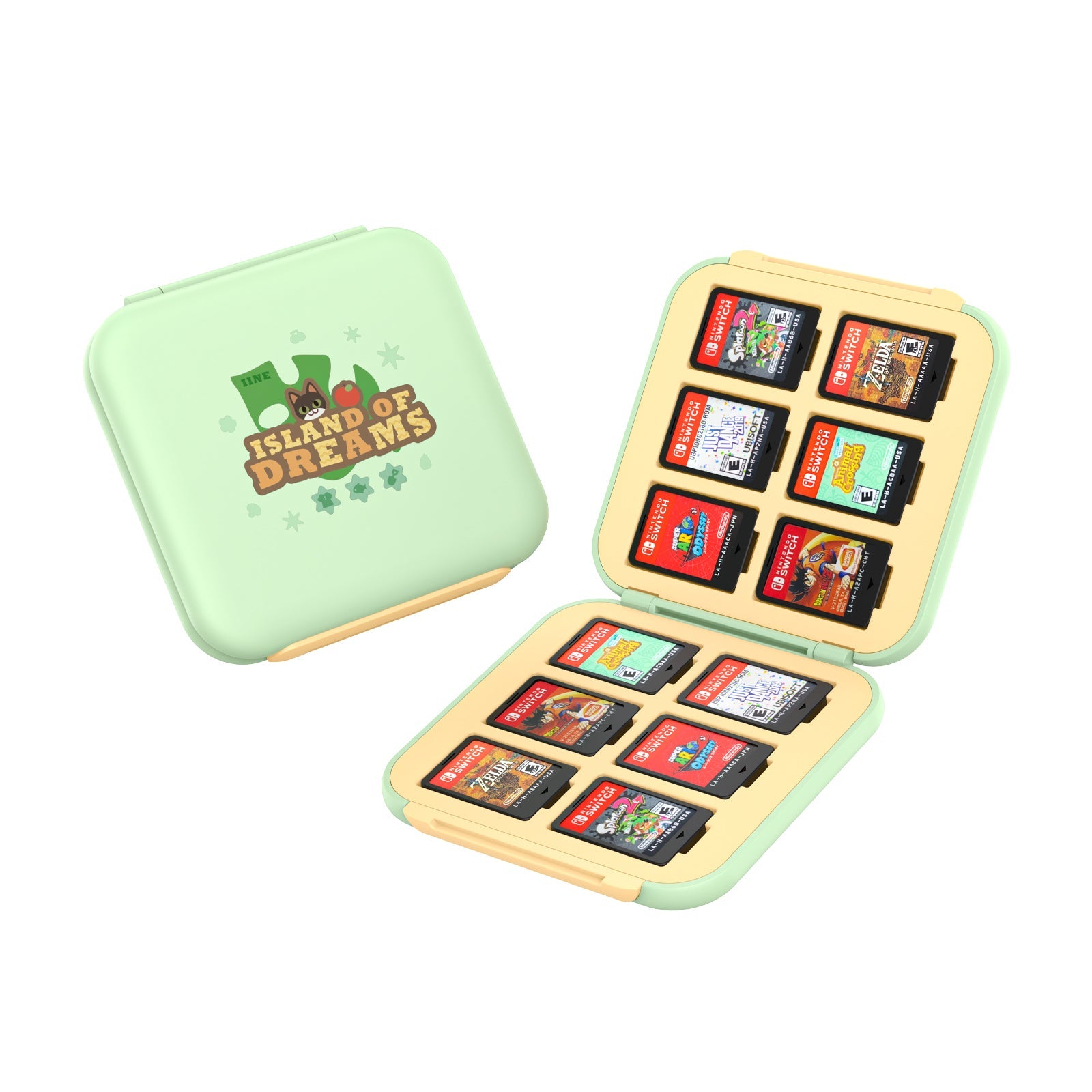 IINE Game Card Case for Nintendo Switch 2 (Island of Dreams) (L1269)