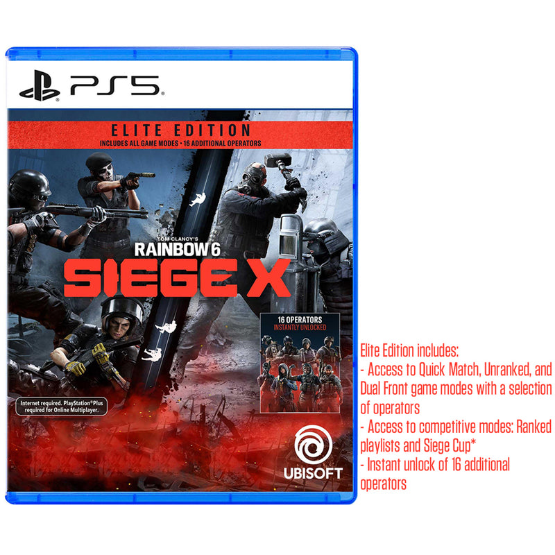 PS5 Tom Clancys Rainbow 6 Siege X Elite Edition (Asian)