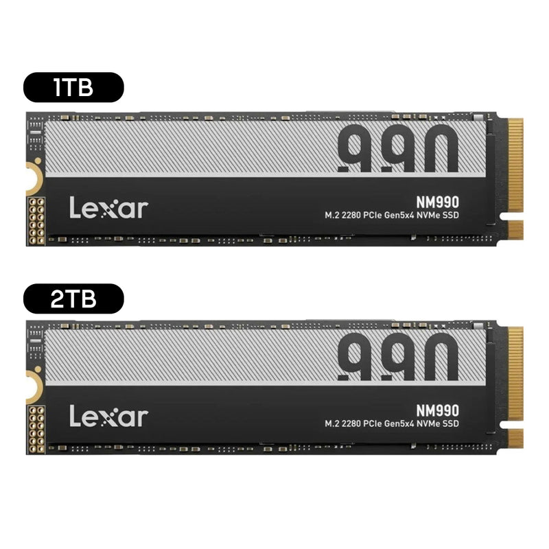 Lexar NM990 M.2 2280 PCIe Gen5x4 NVMe SSD