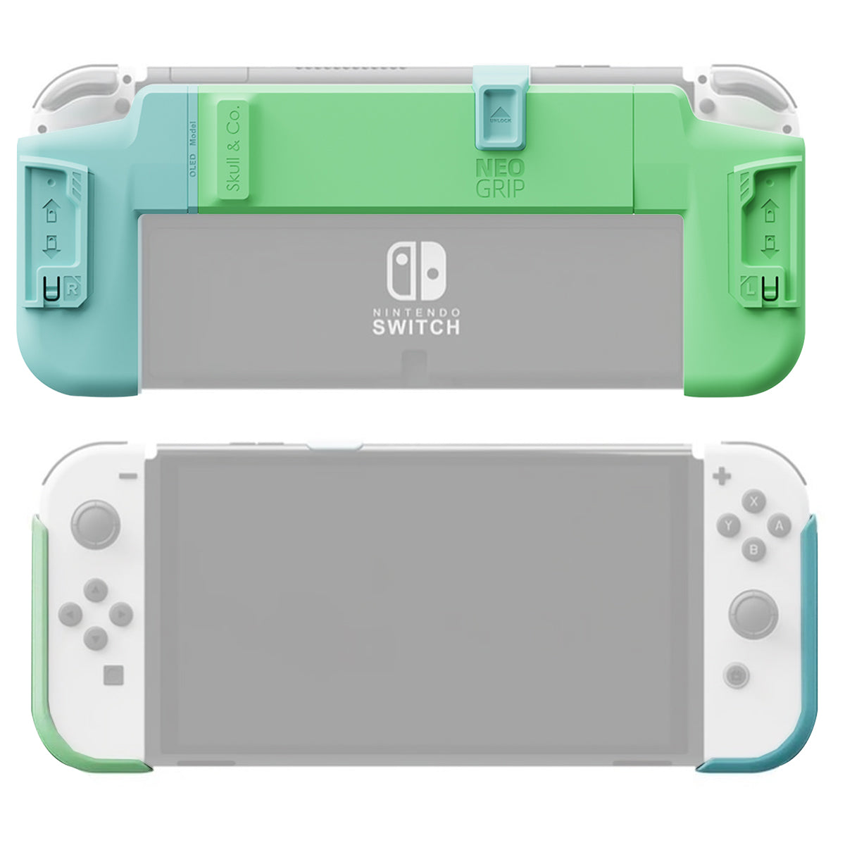 Skull & Co. Nintendo Switch Replacement Body Of Neo Grip Limited Edition (Animal Crossing)