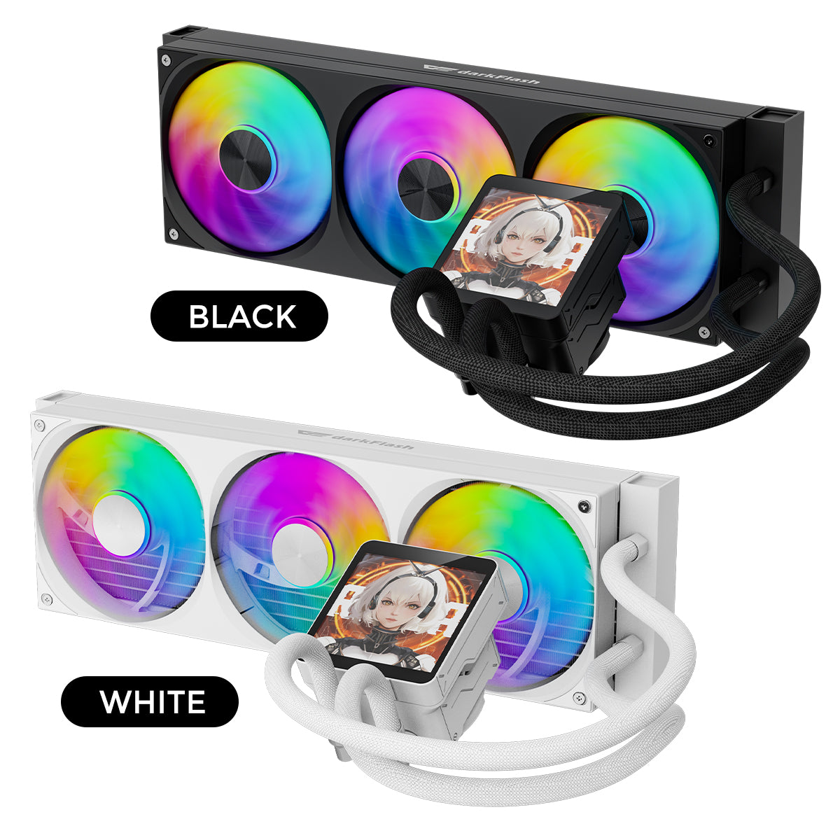 DarkFlash Max Wave DV360S ARGB AIO 360mm Liquid CPU Cooler