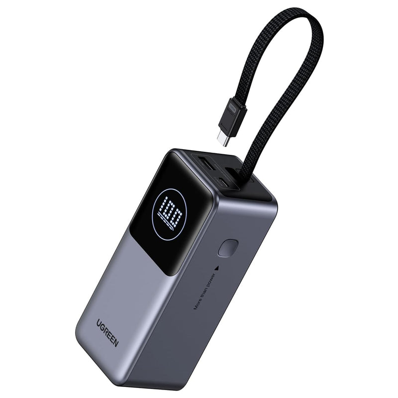Ugreen Nexode 20000mAh 130W Power Bank with Built-in Cable