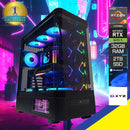 Ultra Quantum Black Desktop Gaming PC