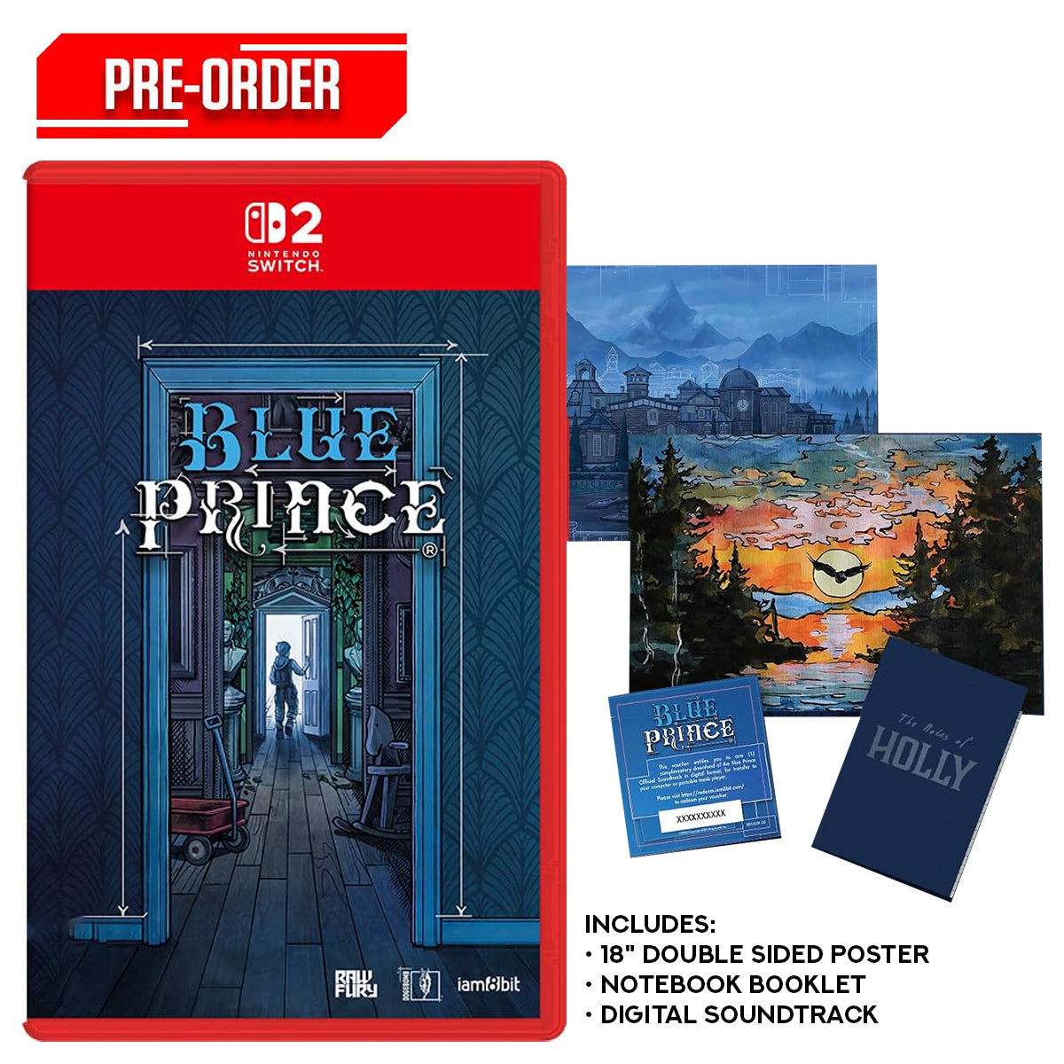Nintendo Switch 2 Blue Prince Pre-Order