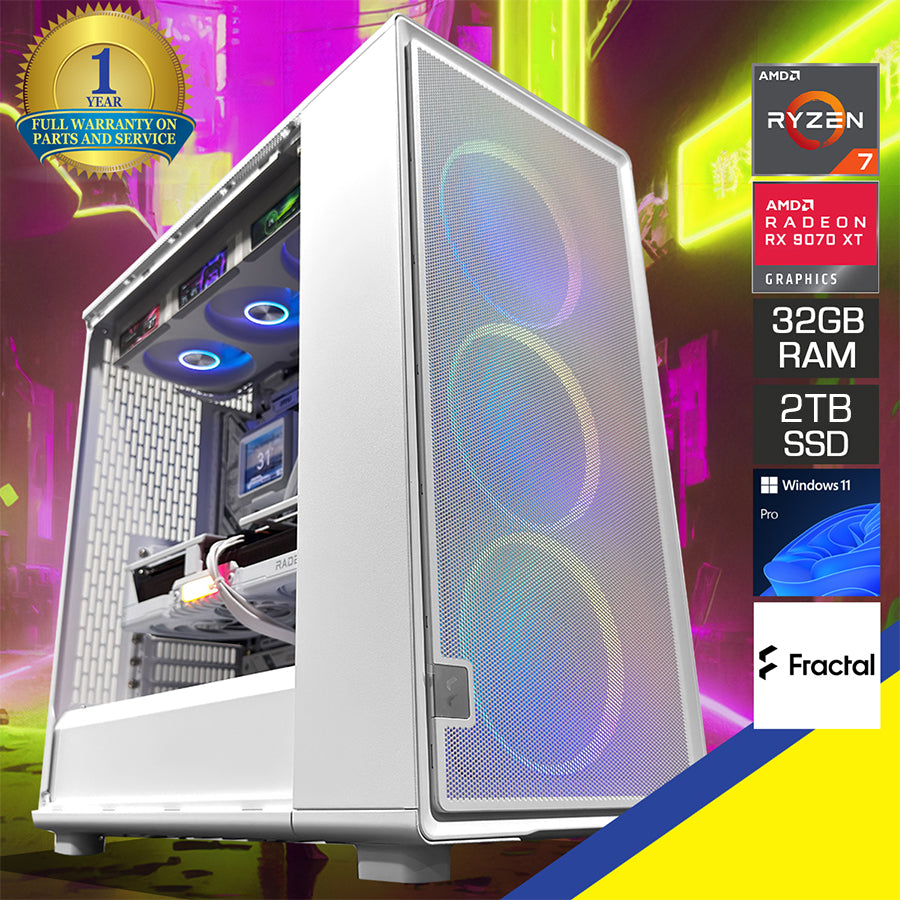 Ultra Epoch White Desktop Gaming PC