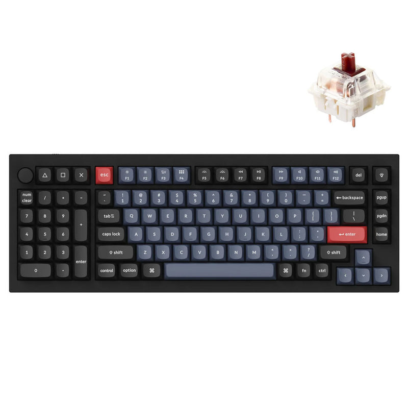 Keychron Q12 QMK 96% Fully Assembled Knob RGB Hot-Swappable Wired - Datablitz