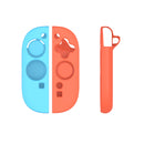 PMW Silicone Protective Cover for Nintendo Switch 2 (Blue/Orange) (L1131)