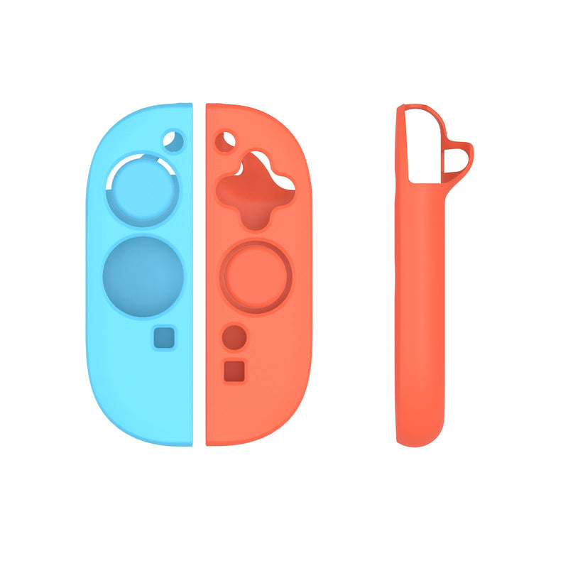 PMW Silicone Protective Cover for Nintendo Switch 2 (Blue/Orange) (L1131)