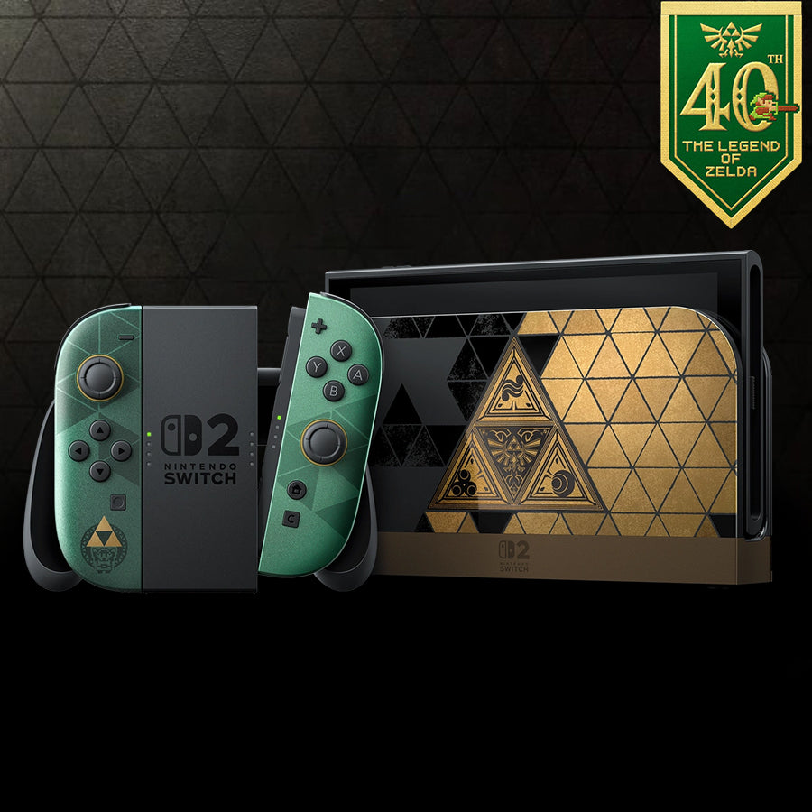 Nintendo Switch 2 Console The Legend of Zelda 40th Anniversary Edition (BEE-S-KL5AE-PHL)