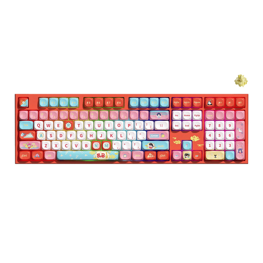 Akko Ranma 1/2 5108 V5 Multi-Mode RGB Hot-Swappable Mechanical Keyboard