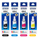 Epson 70ml Ink Bottle (Black, Cyan, Magenta, Yellow)